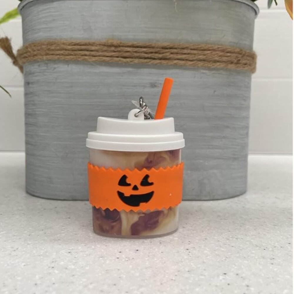 Bath Body Works Hand Sanitizer Holder Pumpkin Latte Shake